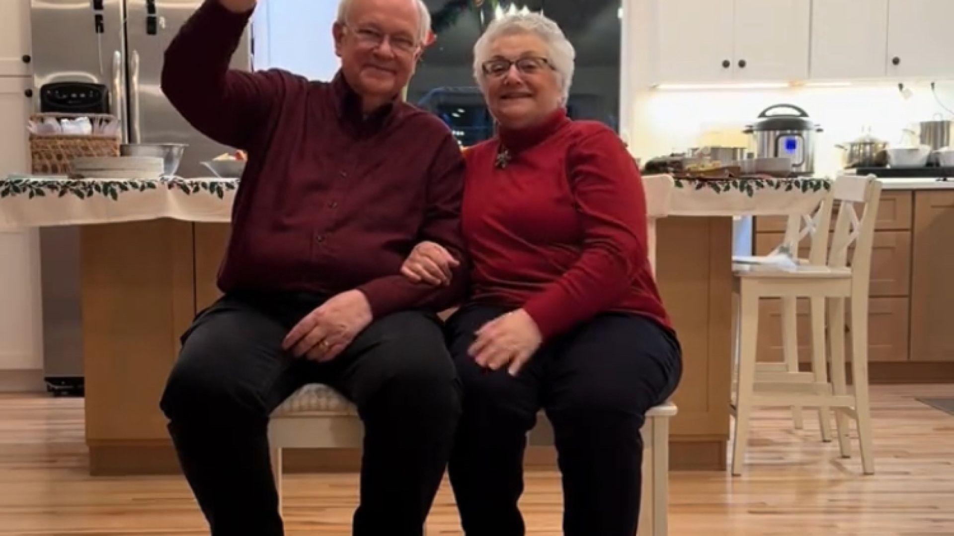 the whole fam was all together!