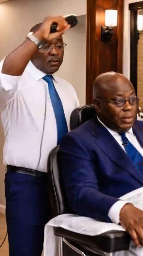 Funny Bawumia and Nana Addo